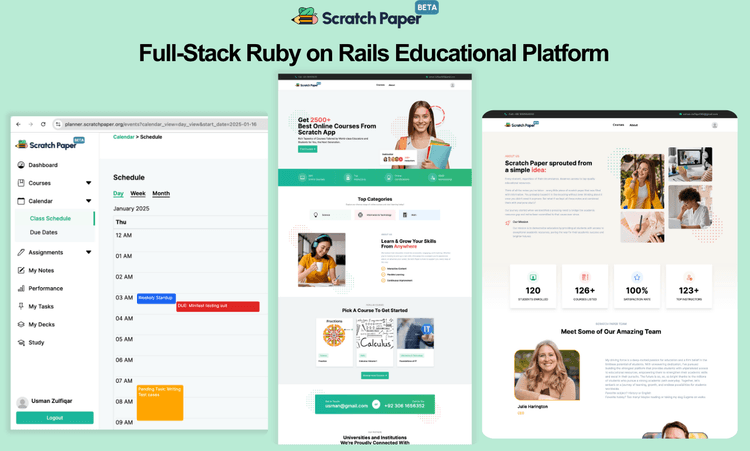 E-Platform Ruby on Rails