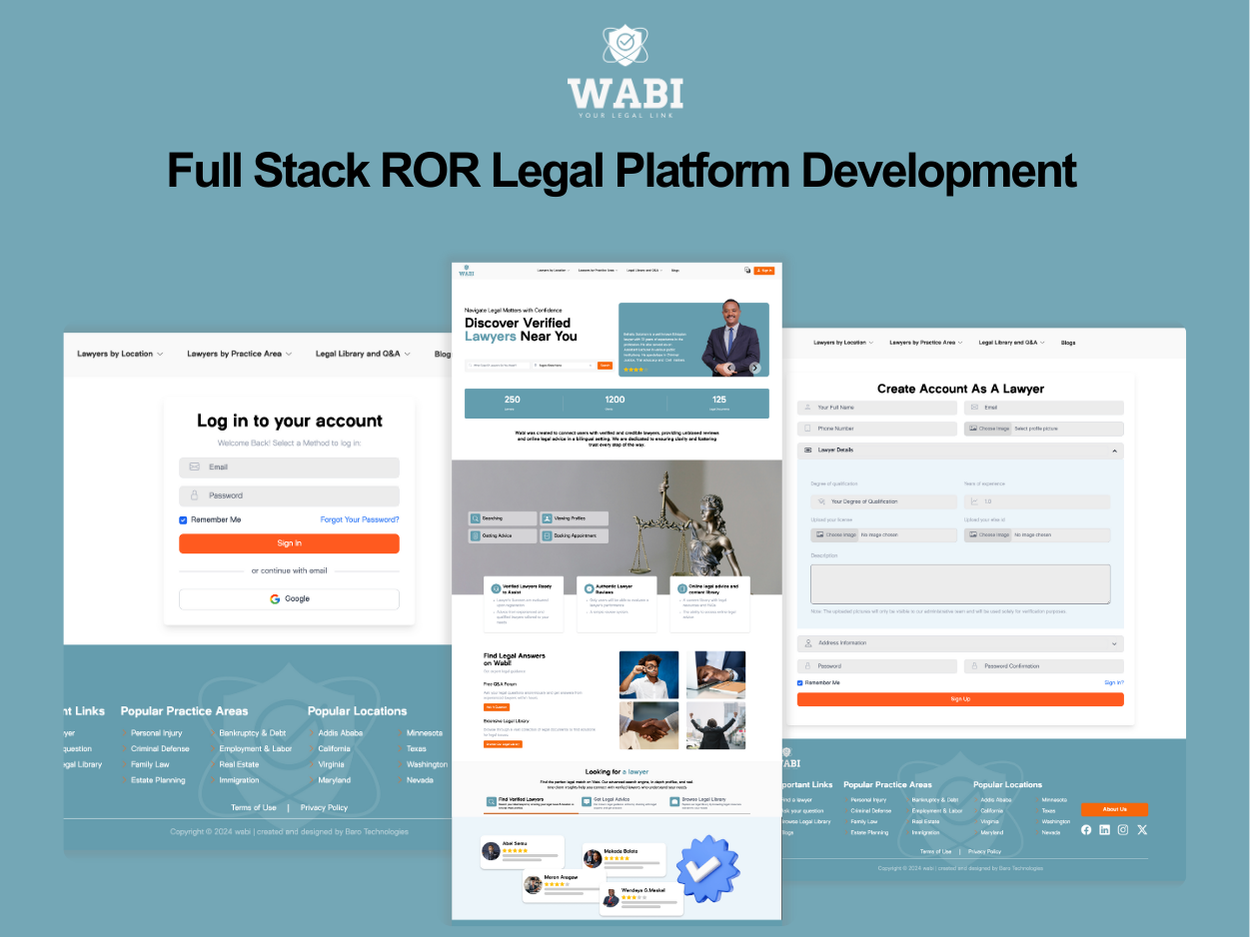 WABI Legal Platform